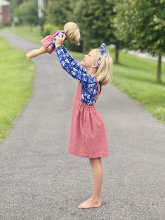 Sydney Pinafore by Mouse House Creations for Project Run & Play