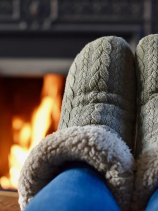 Fireside Slippers pattern from Project Run & Play