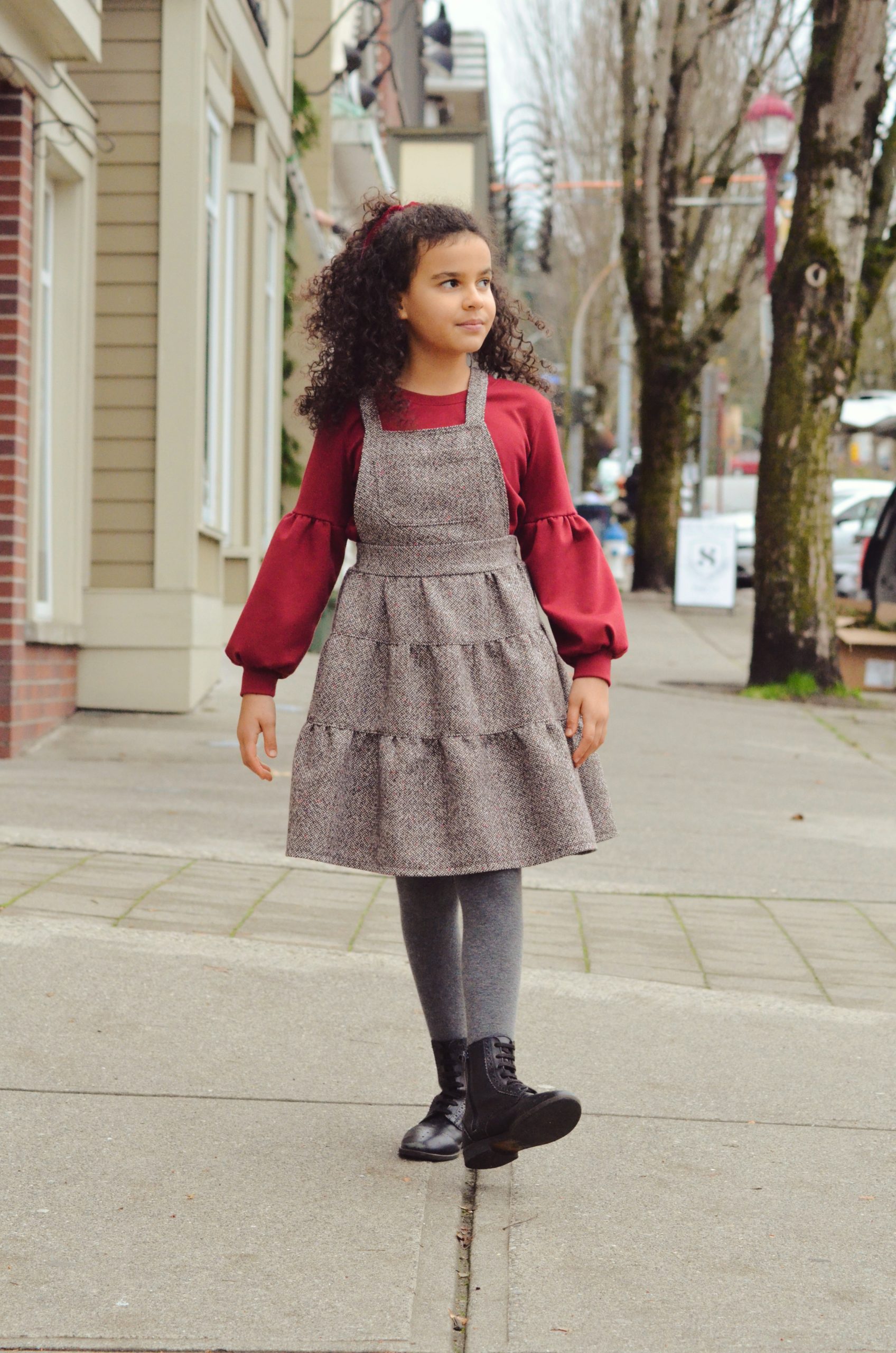 Novella Pinafore Pattern  Project Run + Play