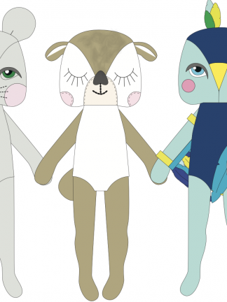 Urban Jungle Crew 5 from Project Run & Play