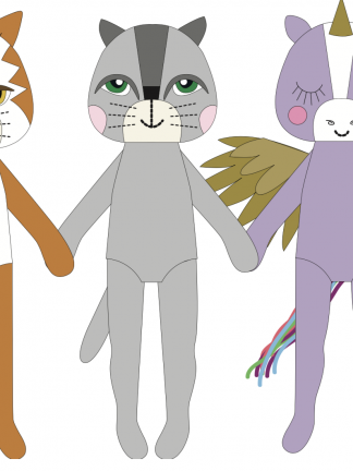 Urban Jungle Crew 3 Pattern