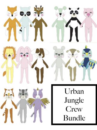 Urban Jungle Dolls Collection from Project Run & Play