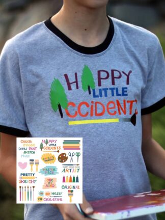 kids art themed svg cut files