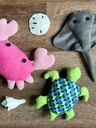 Turtle, Crab and Stingray Sewing pattern from Project Run & Play