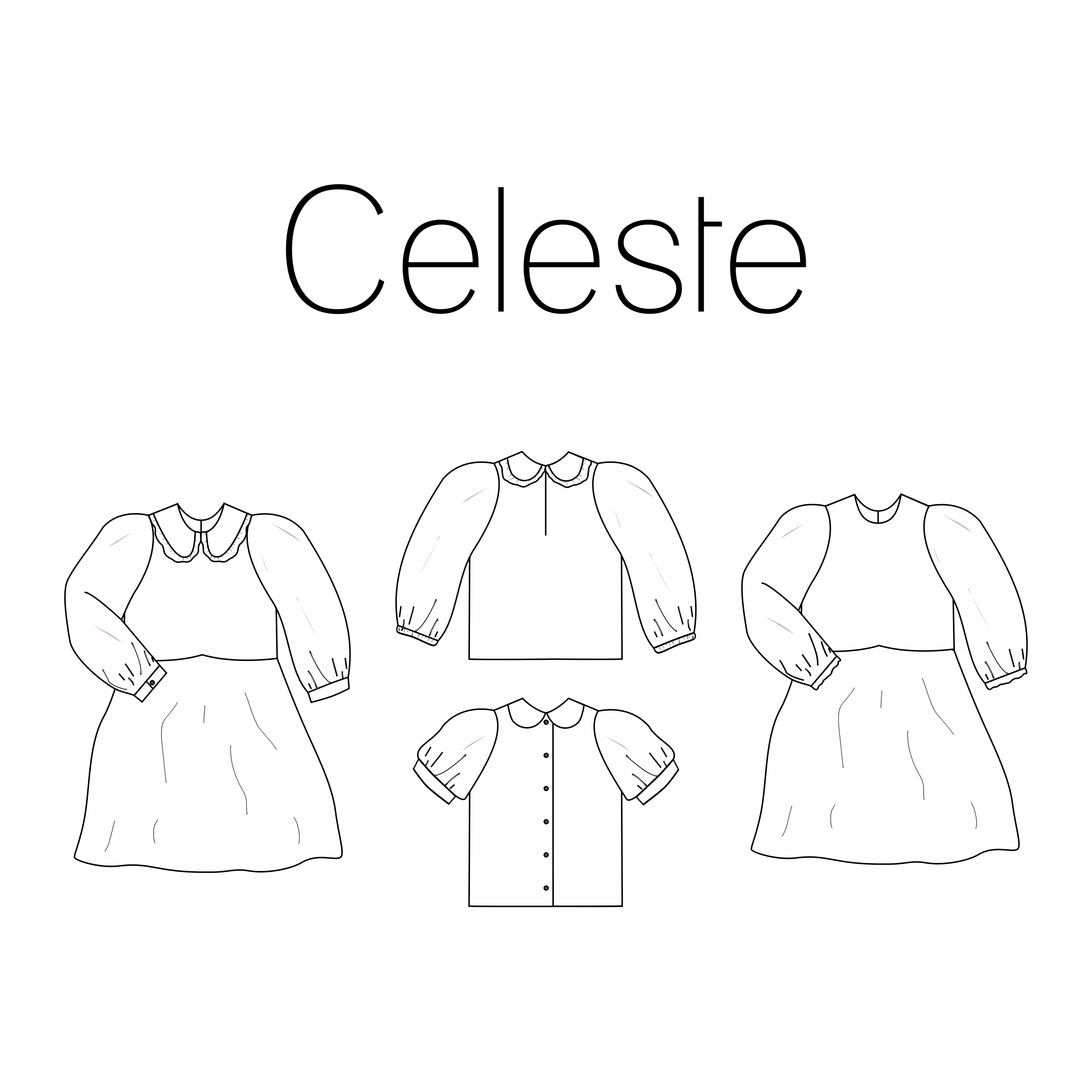 Celeste Dress sewing pattern