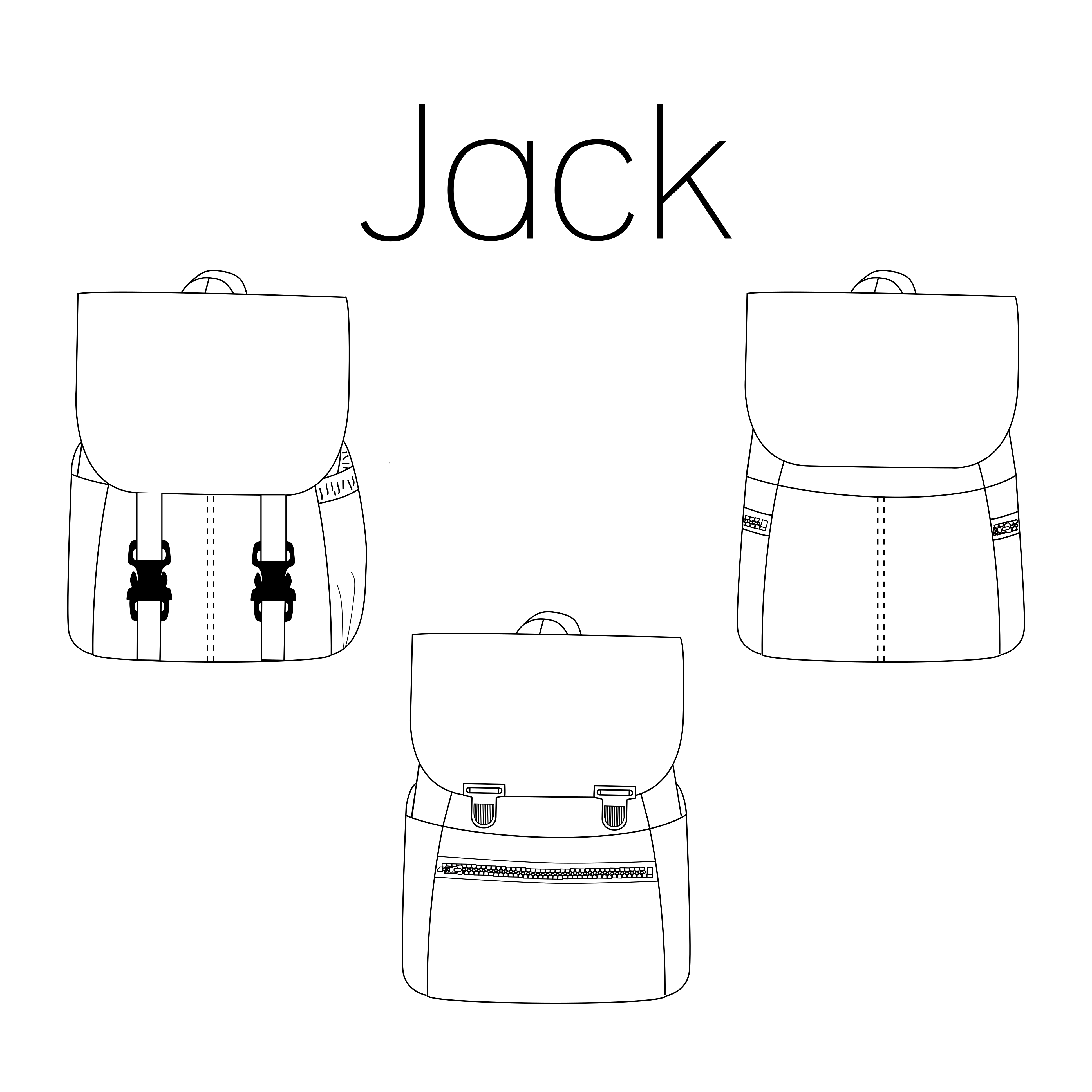 Child back pack sewing pattern